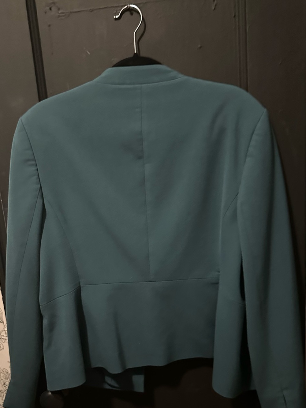 Boss Teal Women’s Blazer - Classic Single-Breasted Jacket - Picture 4 of 4